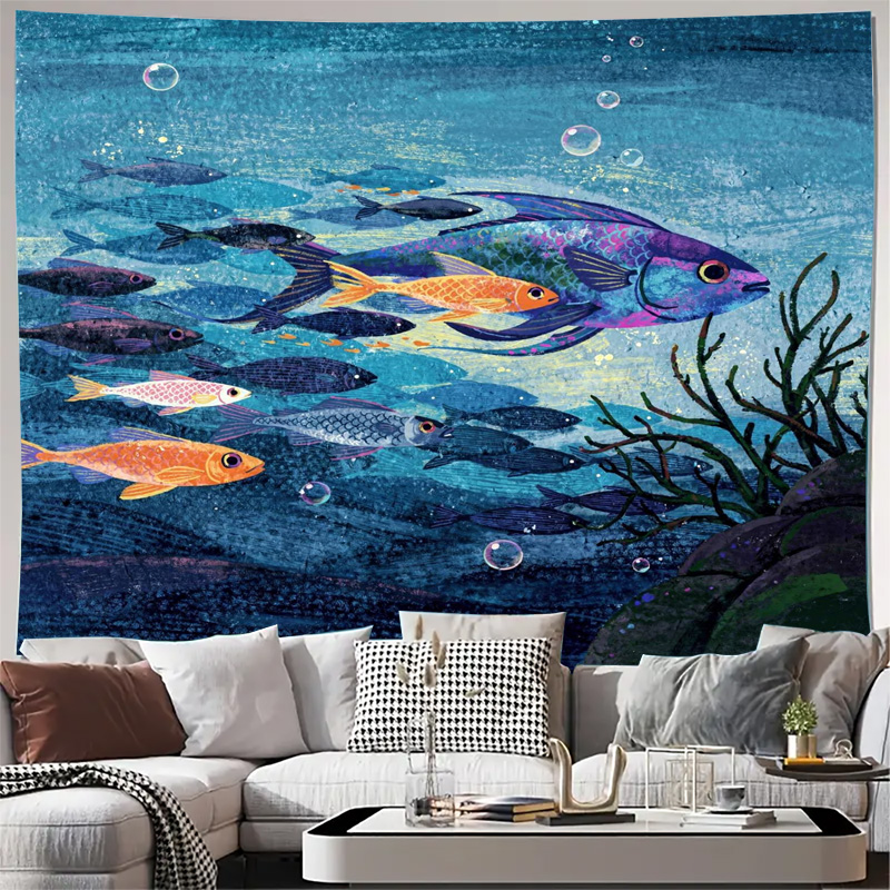 Żywopisna gobelina ścienna z m – Aquarium Fish Under 100 recenzja i cena