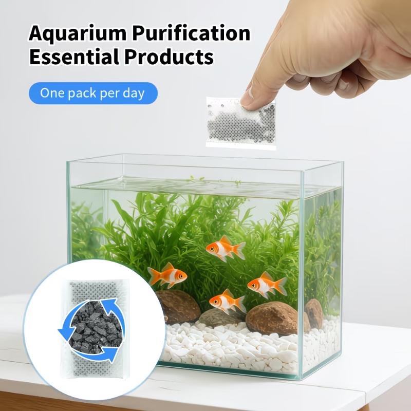 10/20/40 szt. Wkłady z węglem  – Aquarium Fish Tank Cleaner recenzja i cena