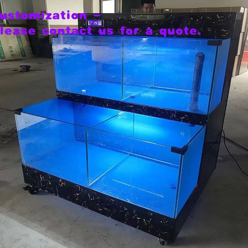 Akwarium w kształcie prostokąt – Aquarium Fish Market recenzja i cena