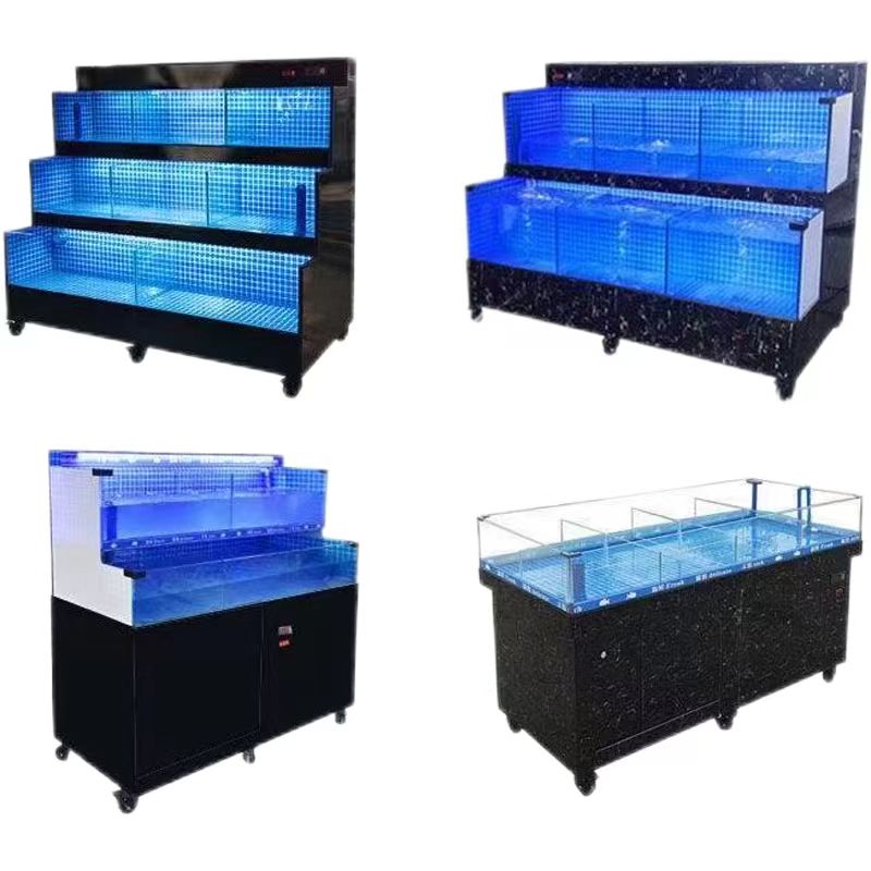 Akwarium w kształcie prostokąt – Aquarium Fish Market recenzja i cena