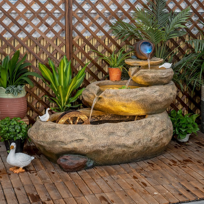 Zewnętrzny balkon, staw na ryb – Aquarium Fish In Pond recenzja i cena