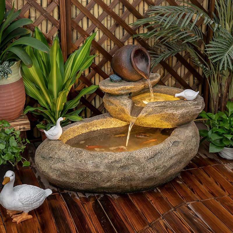 Zewnętrzny balkon, staw na ryb – Aquarium Fish In Pond recenzja i cena