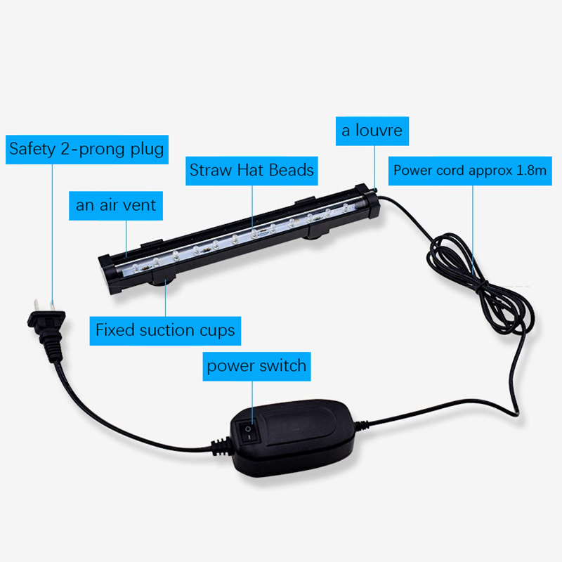 Nowa lampa bąbelkowa LED do ak – Aquarium Fish Colour recenzja i cena