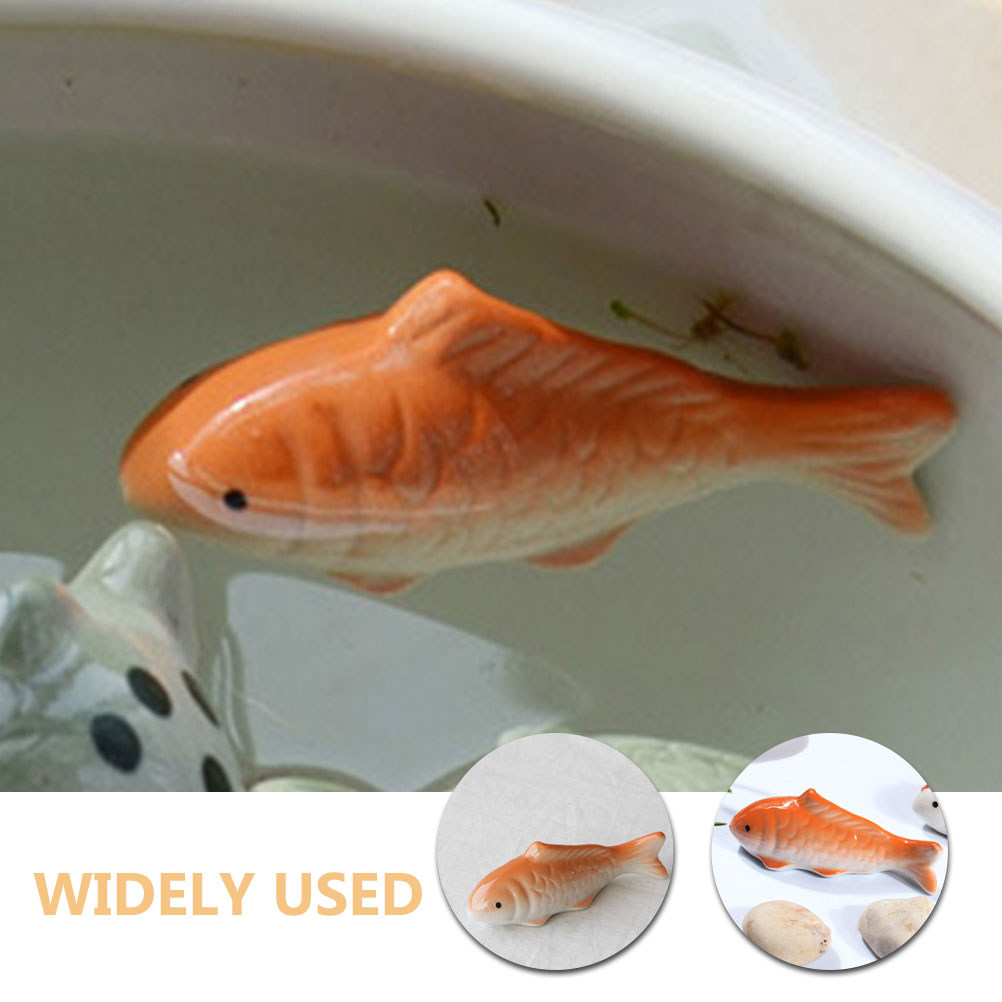 3 szt. Realistyczne ceramiczne – Aquarium Fish In Pond recenzja i cena