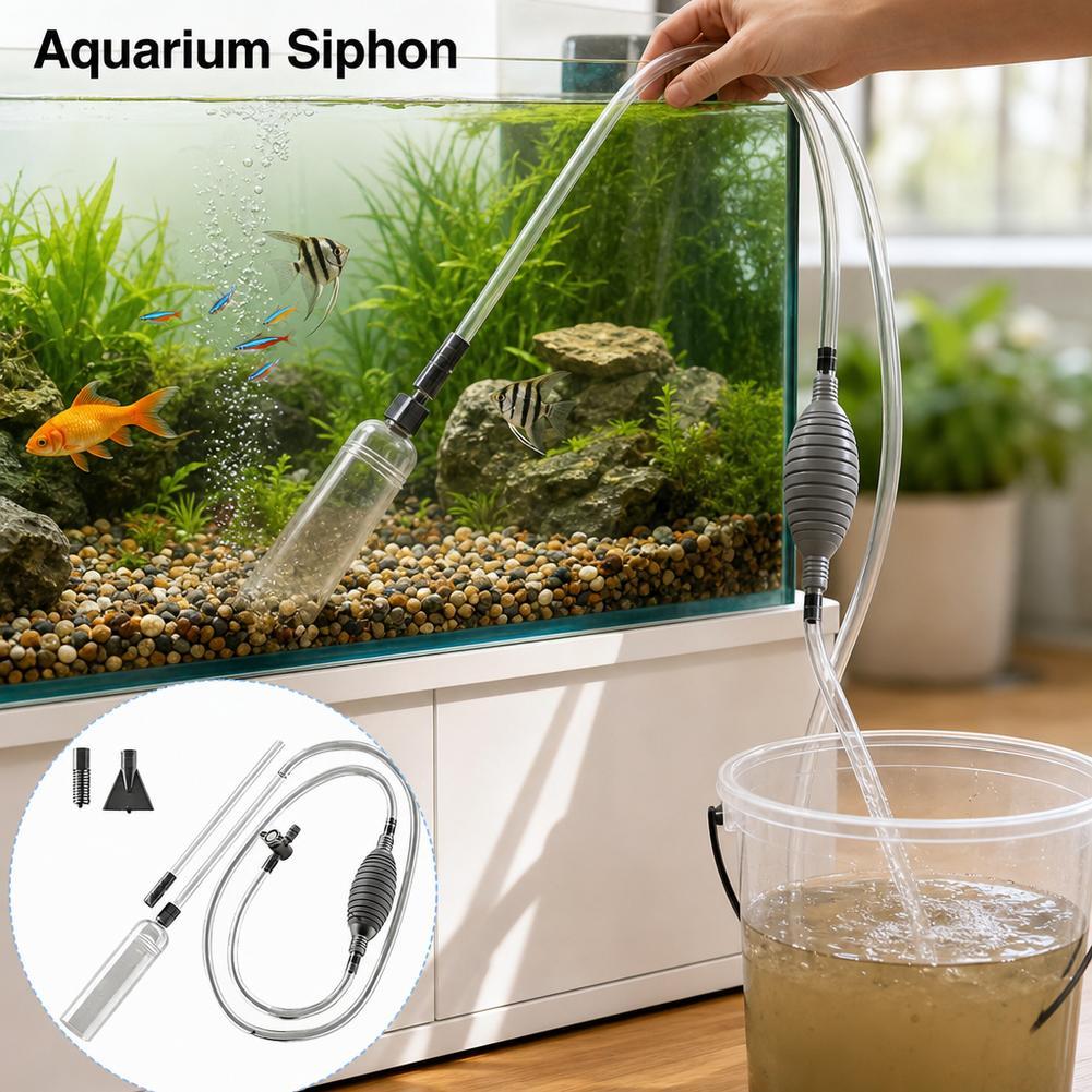 Pompa do wymiany wody w akwari – Aquarium Fish Tank Cleaner recenzja i cena