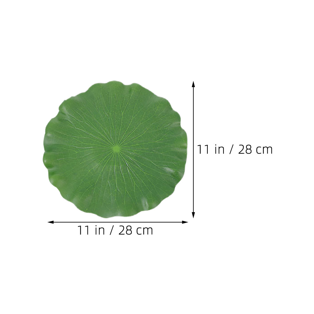 Sztuczne liście lilii, 15 sztu – Aquarium Fish In Pond recenzja i cena