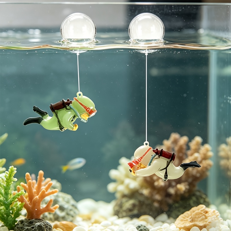 Dekoracja do akwarium, żywiczn – Aquarium Fish Cartoon recenzja i cena