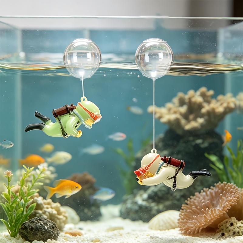 Dekoracja do akwarium, żywiczn – Aquarium Fish Cartoon recenzja i cena