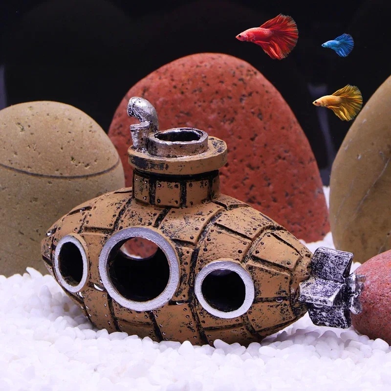 Ozdoby do akwarium z żywicy w  – Aquarium Fish Cartoon recenzja i cena