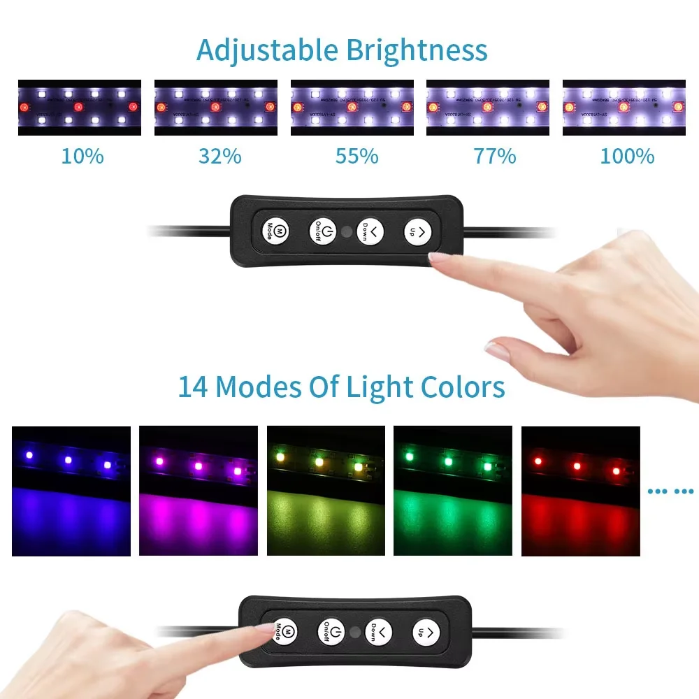 Kolorowe oświetlenie LED do ak – Aquarium Fish Colour recenzja i cena